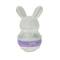 10" Iridescent Plastic Easter Bunny Container by Creatology™